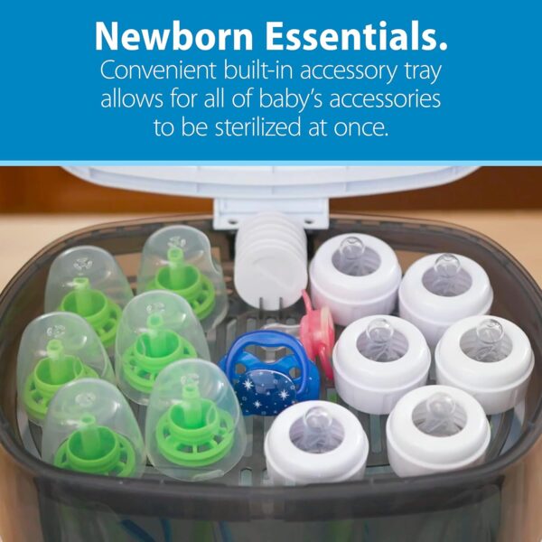 Dr. Brown’s Deluxe Electric Sterilizer for Baby Bottles and Other Baby Essentials - Image 5